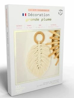 FRENCH'KITS French Kits Macramé - Grande Plume - 1 Pce
