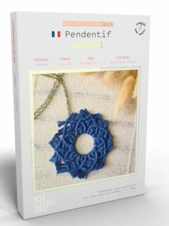 FRENCH'KITS French Kits Macramé - Pendentif Soleil - 1 Pce