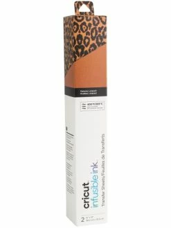 Infusible Ink à Motifs Cricut Maker - Léopard - 30,5 X 30,5 Cm - 2 Feuilles