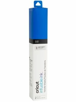 Infusible Ink Uni Cricut Maker - Bleu Roi - 30,5 X 30,5 Cm - 2 Feuilles