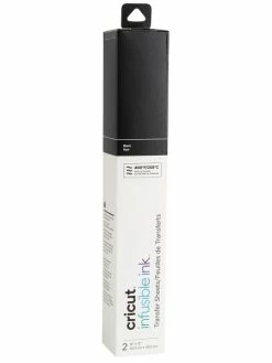 Infusible Ink Uni Cricut Maker - Noir - 30,5 X 30,5 Cm - 2 Feuilles