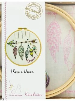 Un Chat Dans L'aiguille Kit Broderie - I Have A Dream