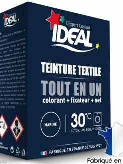 Kit Complet Teinture Ideal Tout En Un - Maxi Bleu Marine - 350 Gr