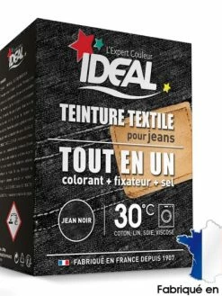 Kit Complet Teinture Ideal Tout En Un - Maxi Jean Noir - 350 Gr