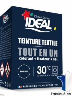 Kit Complet Teinture Ideal Tout En Un - Mini Bleu Marine - 230 Gr