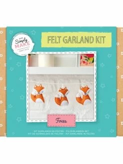 Docrafts Kit Créatif Feutrine - Renards - 5 Pcs