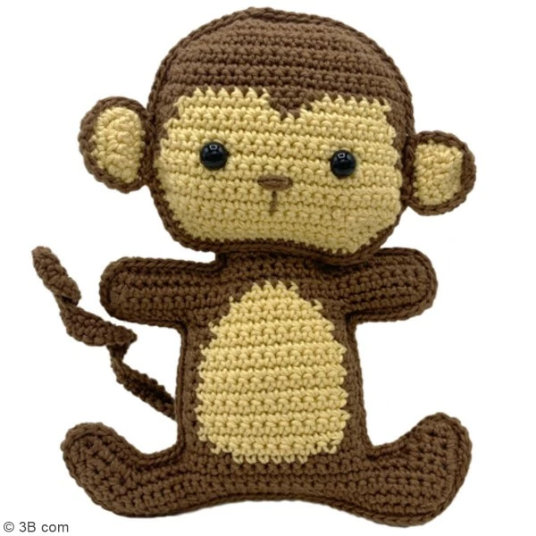 HardiCraft Kit Crochet - Morris Le Singe - 17 Cm 2 HardiCraft Kit Crochet - Morris Le Singe - 17 Cm – Image 2