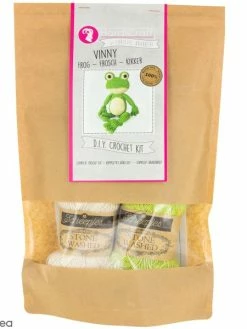 HardiCraft Kit Crochet - Vinny La Grenouille - 30 Cm