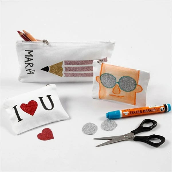 Creativ Company Kit - Décoration De Textiles Pour La Rentrée Scolaire - 1 Set 2 Creativ Company Kit - Décoration De Textiles Pour La Rentrée Scolaire - 1 Set – Image 2