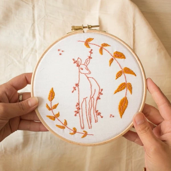 Pause Moderne Kit DIY Broderie - Motifs D'automne 2 Pause Moderne Kit DIY Broderie - Motifs D'automne – Image 2