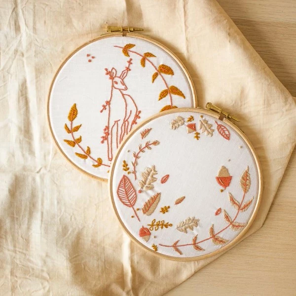 Pause Moderne Kit DIY Broderie - Motifs D'automne 1 Pause Moderne Kit DIY Broderie - Motifs D'automne