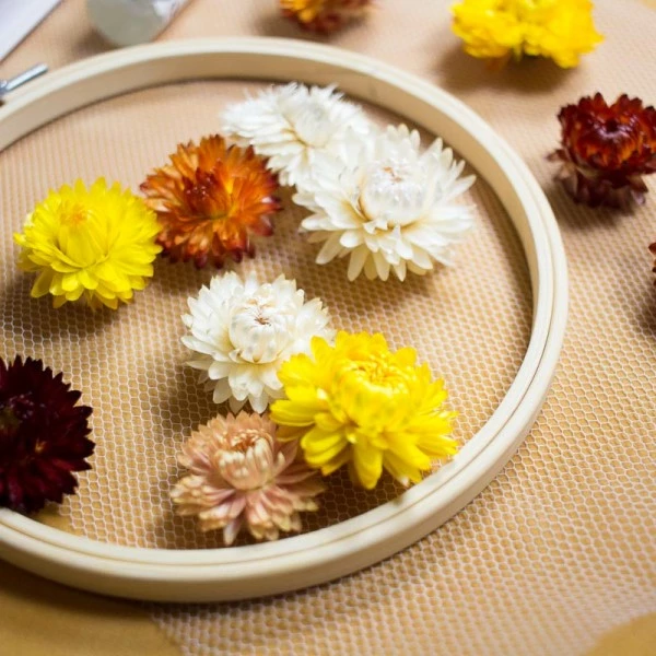 Pause Moderne Kit DIY - Créer Son Tambour Fleuri 3 Pause Moderne Kit DIY - Créer Son Tambour Fleuri – Image 3