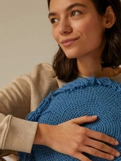 Kit DIY Crochet Mindful DMC - Coussin - Ø 40 Cm -V-Zug shop kit diy crochet mindful dmc coussin o 40 cm p 6