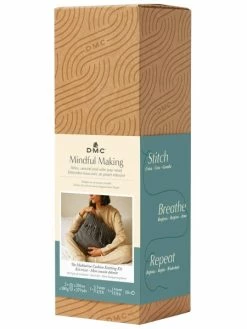 Kit DIY Tricot Mindful DMC - Coussin - 40 X 40 Cm