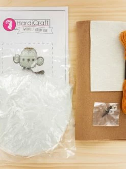 HardiCraft Kit Feutrine - Jamie Le Singe 6 HardiCraft Kit Feutrine - Jamie Le Singe -V-Zug shop kit feutrine jamie le singe p 3