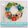 Docrafts Kit Feutrine Printemps - Couronne De Fleurs - 1 Pce