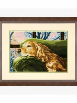 Kit Point De Croix Dimensions - Sieste D'hiver D20078