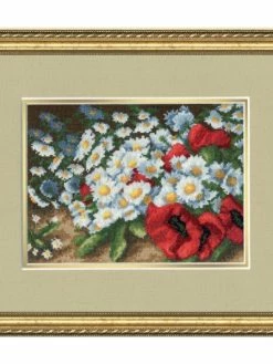 Kit Point De Croix Golden Fleece - Camomille Des Champs S / M004