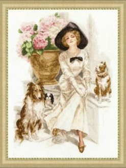 Kit Point De Croix Golden Fleece - Jeune Femme S/CHM056