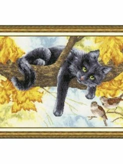 Kit Point De Croix Golden Fleece - Journée Chaude S / K011