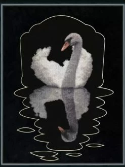 Kit Point De Croix Golden Fleece - Le Miroir De Son Cœur S / S008