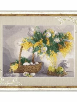 Kit Point De Croix Golden Fleece - Nature Morte Jaune S / SZH021
