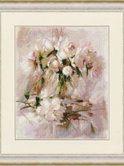 Kit Point De Croix Golden Fleece - Pivoines Aériennes S / SZH052