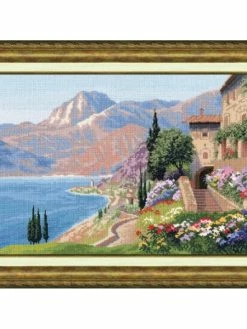 Kit Point De Croix Golden Fleece - Plage Ensoleillée S/DL033