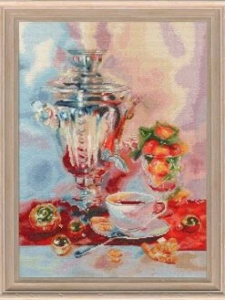 Kit Point De Croix Golden Fleece - Tea Party S / SZH063