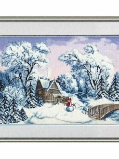 Kit Point De Croix Golden Fleece - Temps Glacial S / LP024