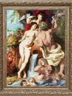 Kit Point De Croix Golden Fleece - Union De La Terre Et De L'Eau S / MK058