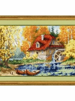 Kit Point De Croix Golden Fleece - Vieux Moulin S / LP025