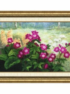 Kit Point De Croix Golden Fleece - Violettes Forestières S / KN012