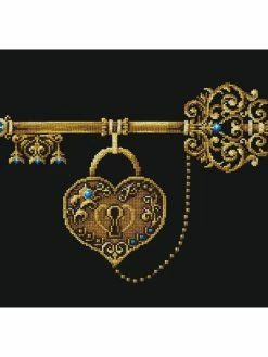 Andriana Kit Point De Croix - La Clé Du Bonheur SANK-37