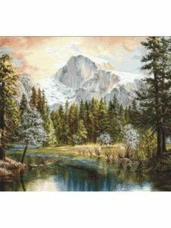 Kit Point De Croix Luca S - Merveille De La Nature SB604 - 66*45 Cm