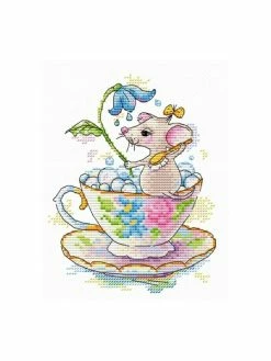 Artibalta Kit Point De Croix MP Studia- Bain Chaud SM-188 18*14 Cm