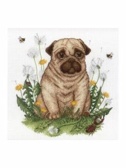 Artibalta Kit Point De Croix MP Studia- Chiot SNV-613 20*20 Cm