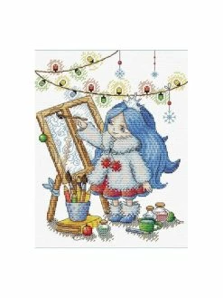 Artibalta Kit Point De Croix MP Studia- Hiver Inventif SM-179 23*18 Cm