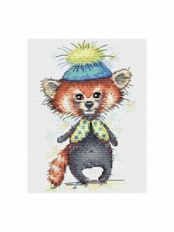 Artibalta Kit Point De Croix MP Studia- Raton Laveur SM-187 18*14 Cm