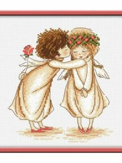 Kit Point De Croix Oven - Doux Sentiments S875