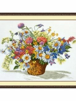 Kit Point De Croix Oven - Fleurs S862