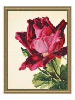 Kit Point De Croix Oven - Rose Rouge S686