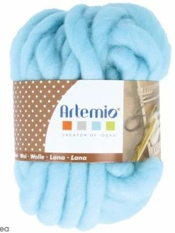 Laine épaisse Artemio 70 G - Bleu Ciel - 10 M