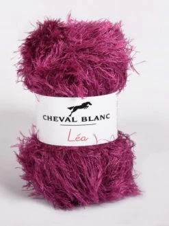 Laines Cheval Blanc - LEA Fil à Tricoter 50g - 100% Polyester - Fil Fantaisie, Fil Poilu -V-Zug shop laines cheval blanc lea fil a tricoter 50g 100 polyester fil fantaisie fil poilu p 4