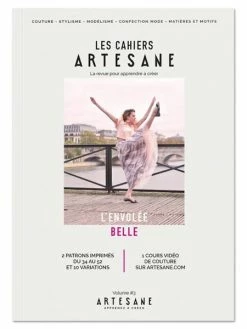 Livre Couture - Les Cahiers Artesane N°3 - L'envolée Belle