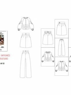 Livre Couture - Les Cahiers Artesane N°4 - Drôles De Femmes -V-Zug shop livre couture les cahiers artesane n4 droles de femmes p 6