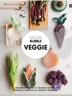 Livre Creative Bubble Rico Design - Veggie - 9 Projets