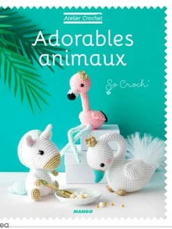 Graine Créative Livre Crochet Adorables Animaux - 13 Animaux à Tricoter