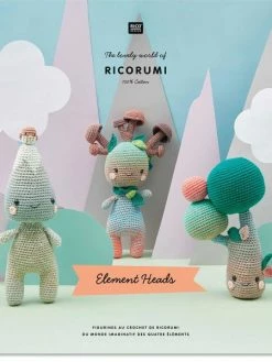 Livre Crochet Rico Design - Element Heads - 13 Modèles