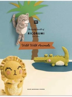 Rico Design Livre Crochet Ricorumi - Wild Wild Animals - 8 Modèles